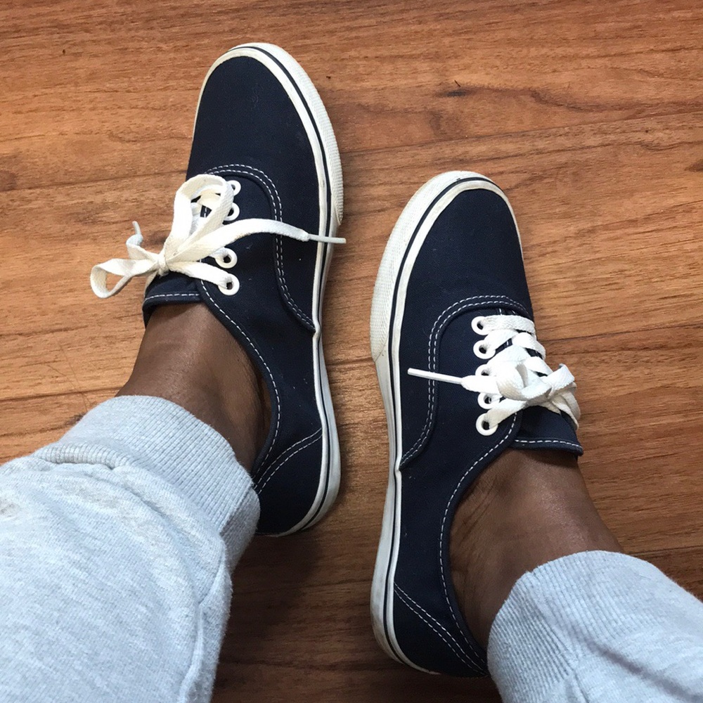 Navy blue VANS